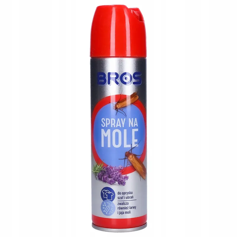 Środek w sprayu na mole odzieżowe Bros 150 ml