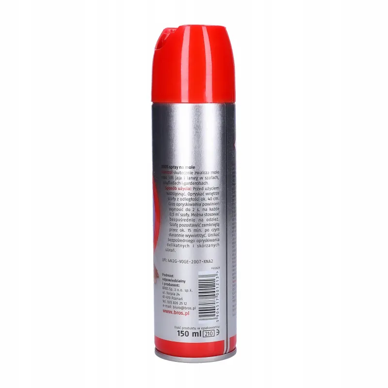 Spray na mole odzieżowe Bros 150 ml