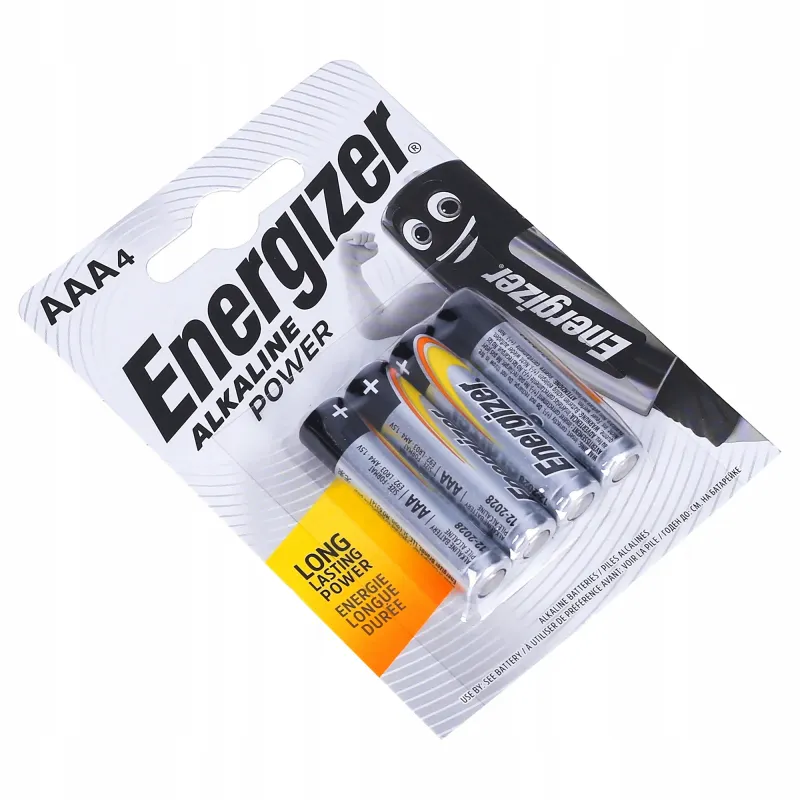 Baterie alkaliczne Energizer AAA (R3) 4 szt.