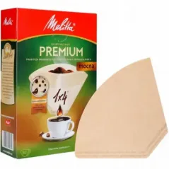 Papierowe filtry Melitta Premium do ekspresu przelewowego - 80 sztuk