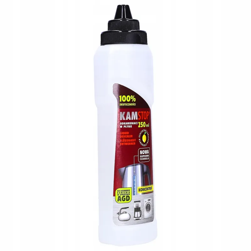 Odkamieniacz KamStop do ekspresu, czajnika, zmywarek, pralek 250 ml