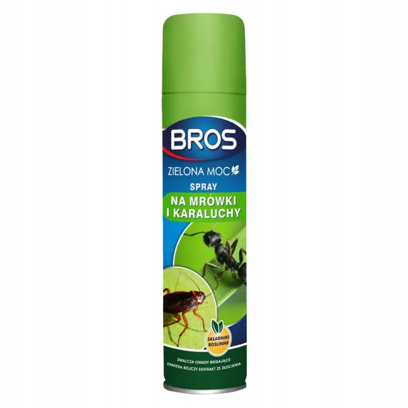 Spray na karaluchy i mrówki Bros Zielona Moc 300 ml