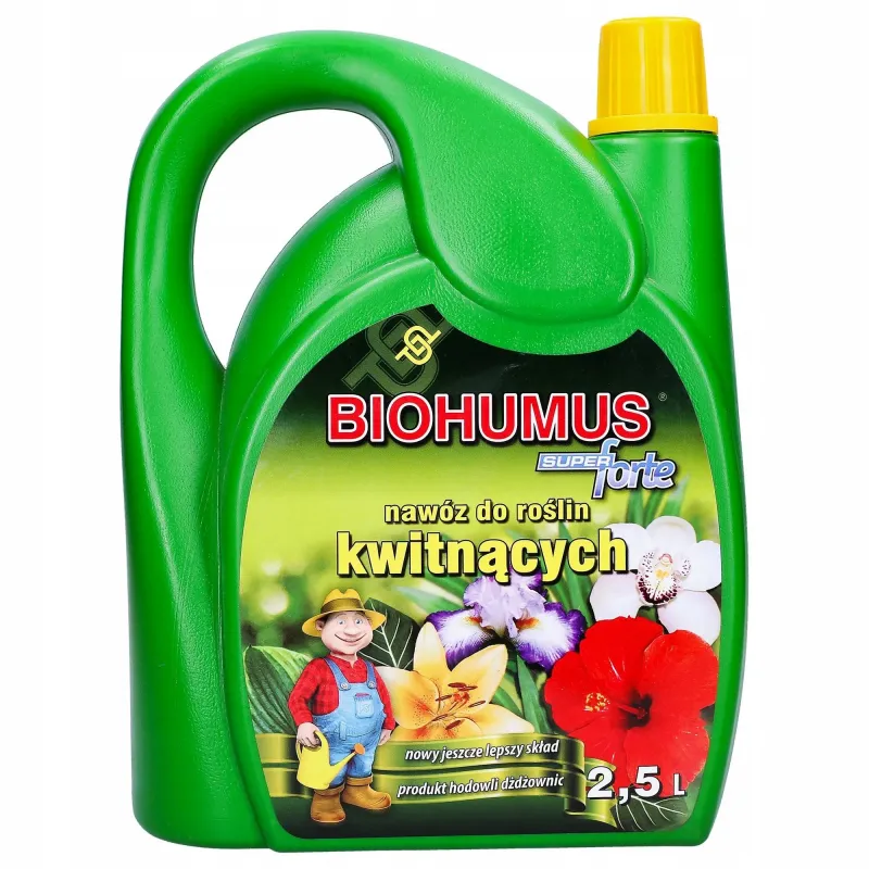 Nawóz Agrecol Biohumus Super Forte do roślin kwitnących 2500ml