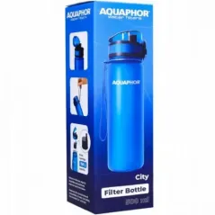  Butelka Aquaphor City 500 ml z filtrem - kolor niebieski