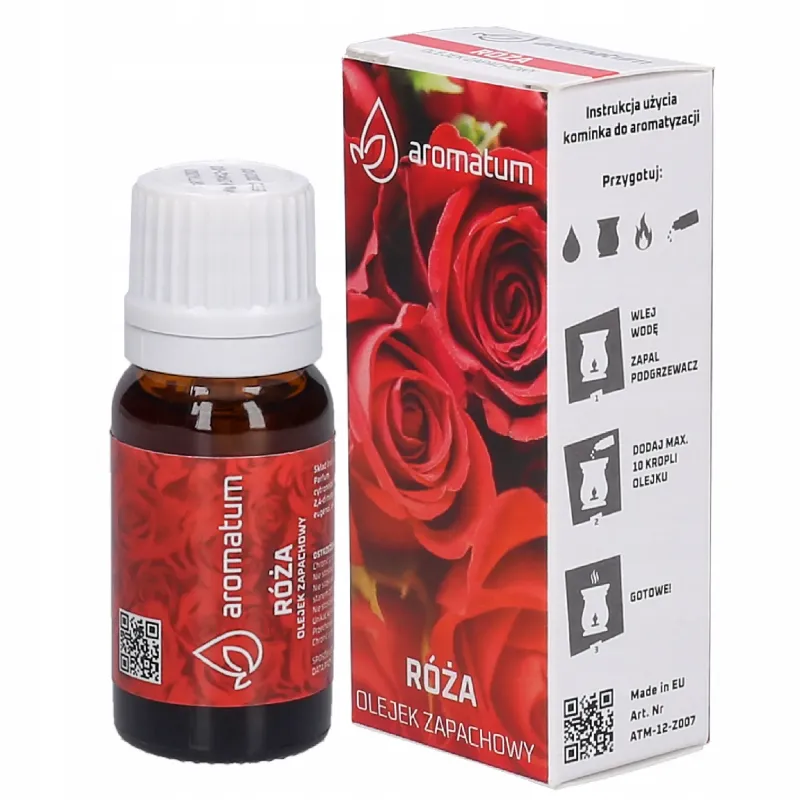 Olejek aromatyczny o zapachu róży Aromatum 12 ml