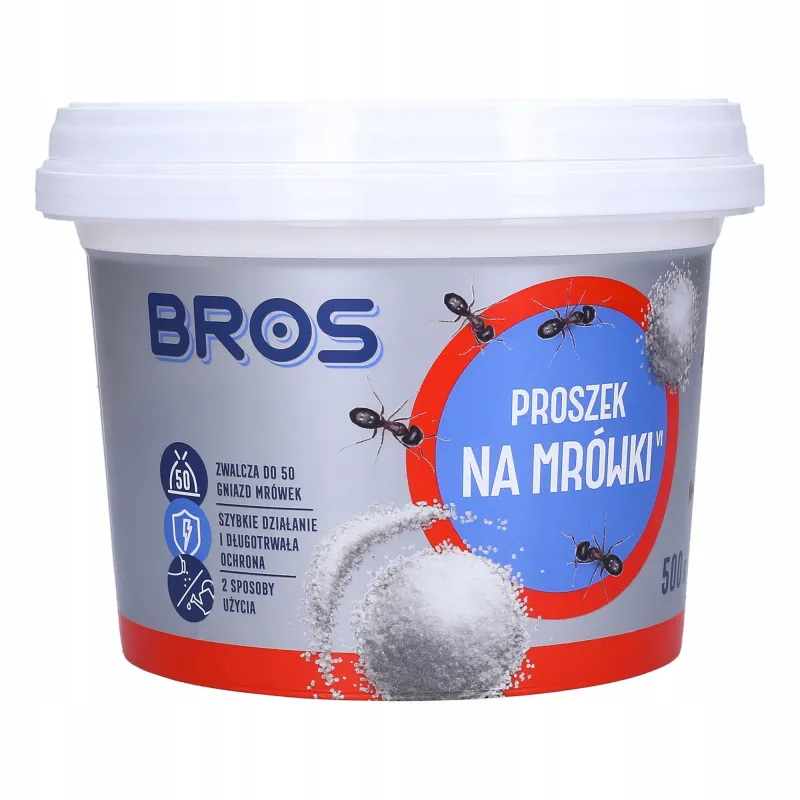 Środek w proszku na mrówki Bros 500g