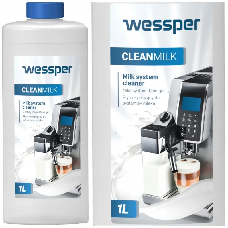 Płyn czyszczący do systemów mleka Wessper CleanMilk 1000 ml