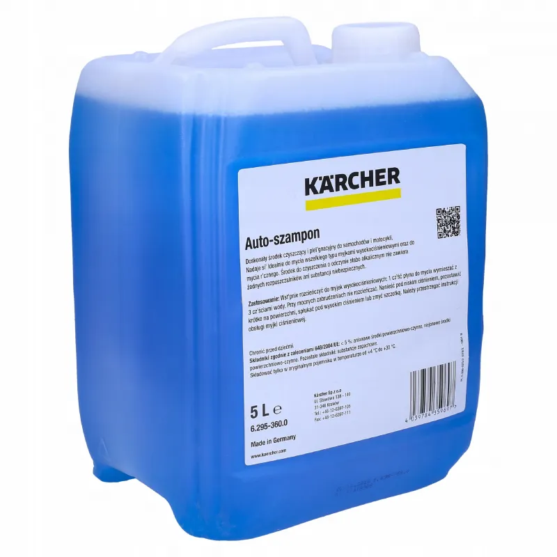 Szampon do mycia samochodu 6.295-360.0 Karcher 5 l