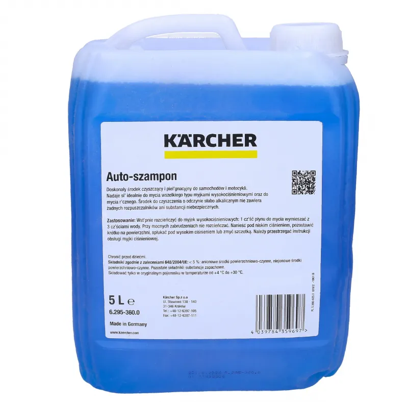 Szampon do mycia samochodu 6.295-360.0 Karcher 5 l