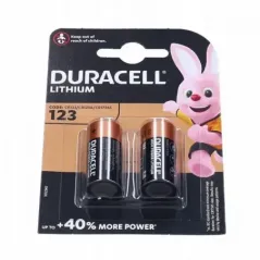  Baterie Duracell Lithium CR123 / CR123A / CR17345 3V 2 szt.