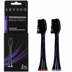  Końcówki do szczoteczki sonicznej Seysso Carbon Professional 2 szt.