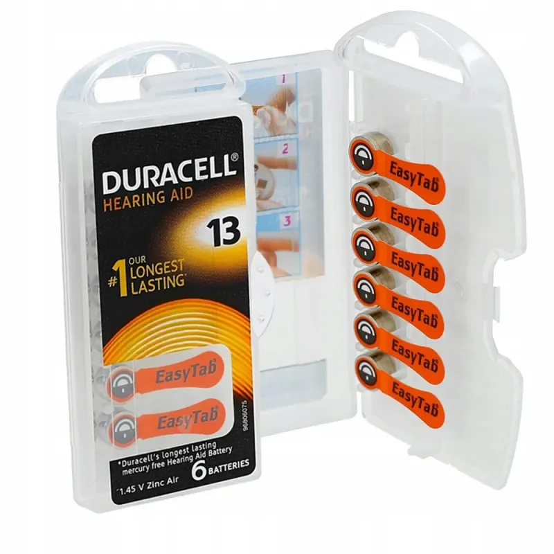 Baterie guzikowe Duracell A13/PR46 1