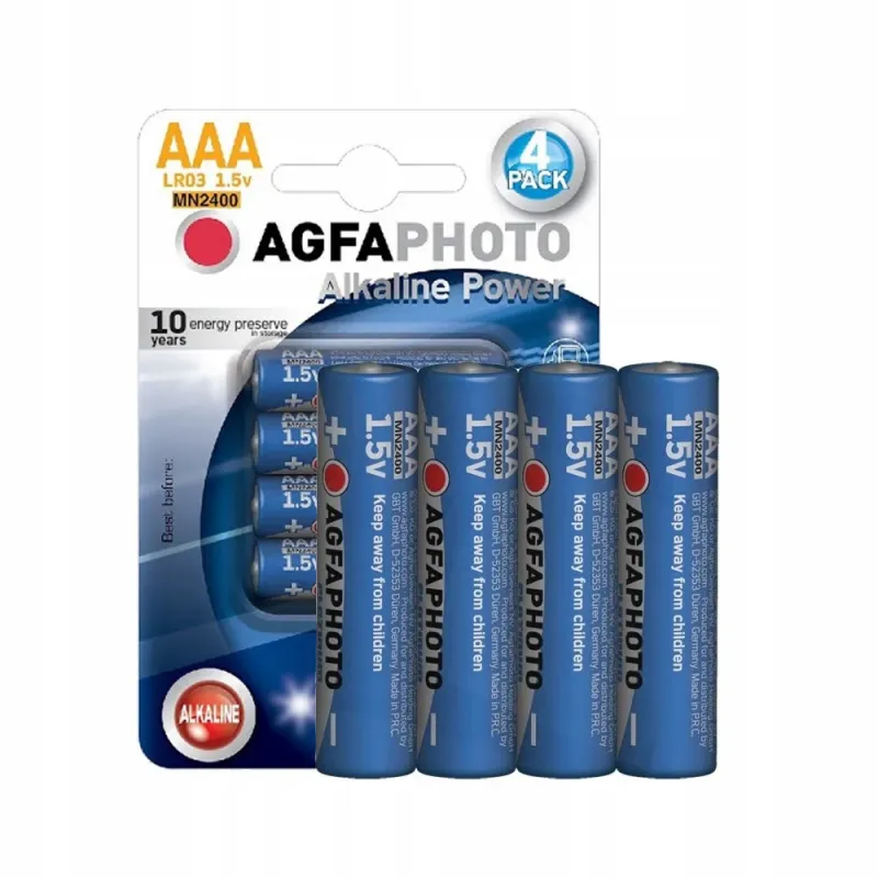 Baterie alkaliczne GP Super LR3 AAA 1.5V 4 szt.