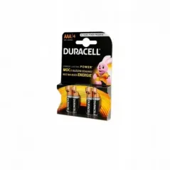  Baterie alkaliczne Duracell R03 AAA R3 BL2 4 szt.