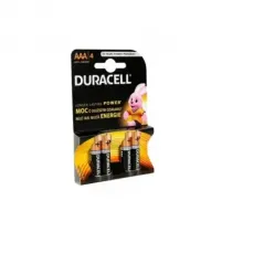  Baterie alkaliczne Duracell R03 AAA R3 BL2 4 szt.