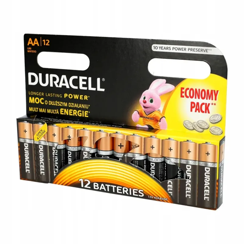 Baterie alkaliczne Duracell LR6/AA 12 szt.