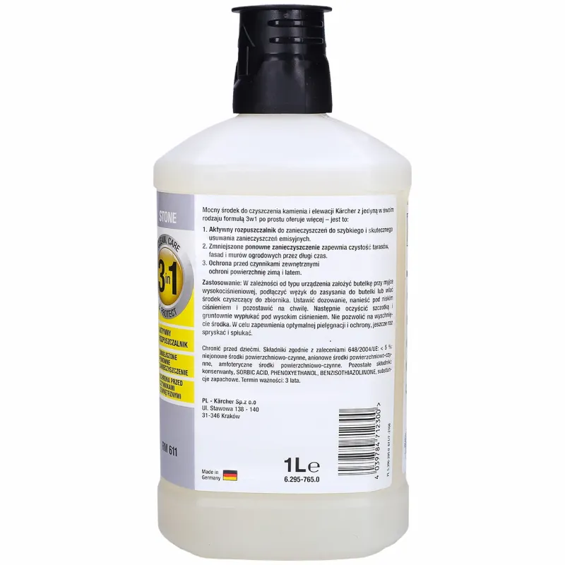 Środek do czyszczenia kamienia i elewacji Karcher RM611 1000 ml