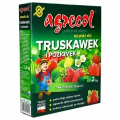 Nawóz Agrecol na uprawę truskawek i poziomek 1200g