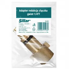 Adapter redukcja złączka gwint 1/4""F Sillar kompatybilny z myjkami Nilfisk, Stihl, Husqvarna