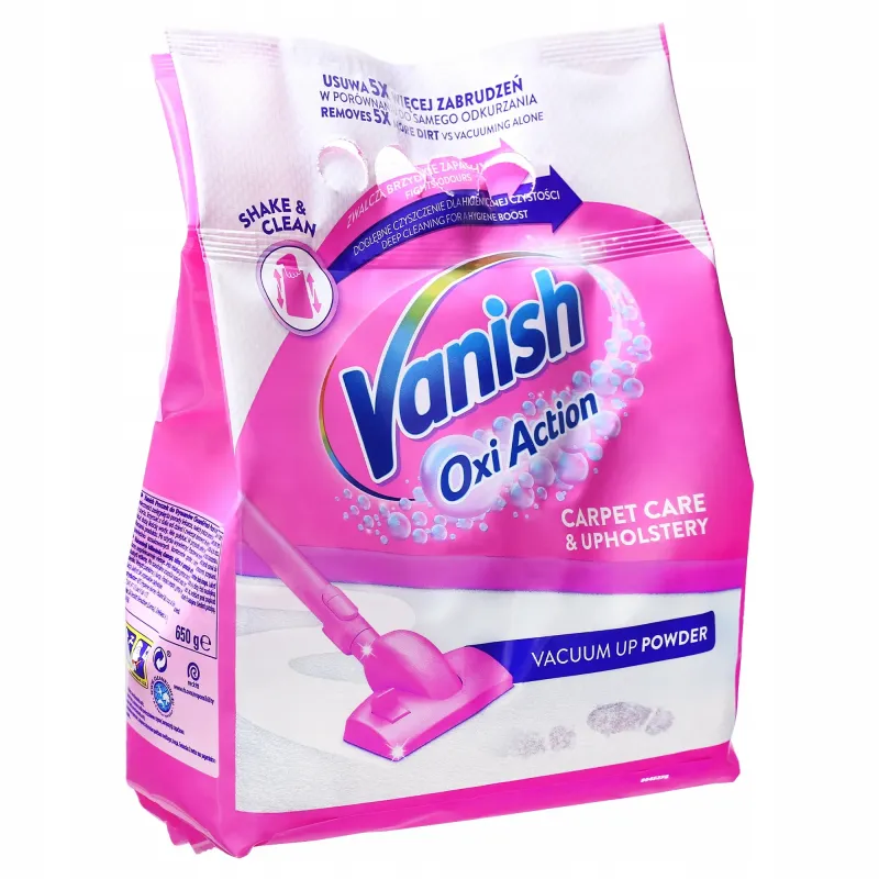 Vanish Oxi Action proszek do prania dywanów 650 g