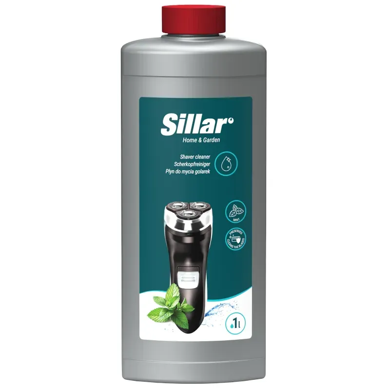 Płyn do czyszczenia golarek Sillar Shaver Clean Mint 1000 ml