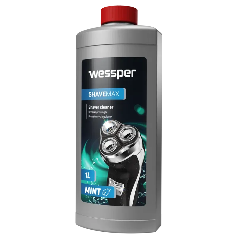 Środek czyszczący do golarek Braun Wessper Shavemax Mint 1l