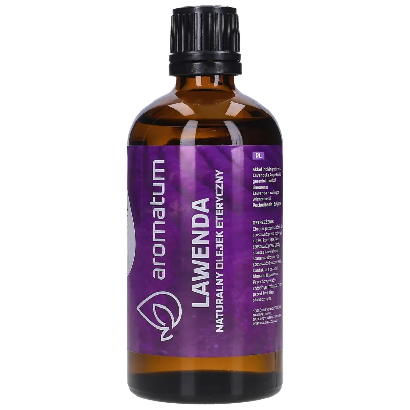 Naturalny olejek eteryczny lawenda Aromatum 100 ml