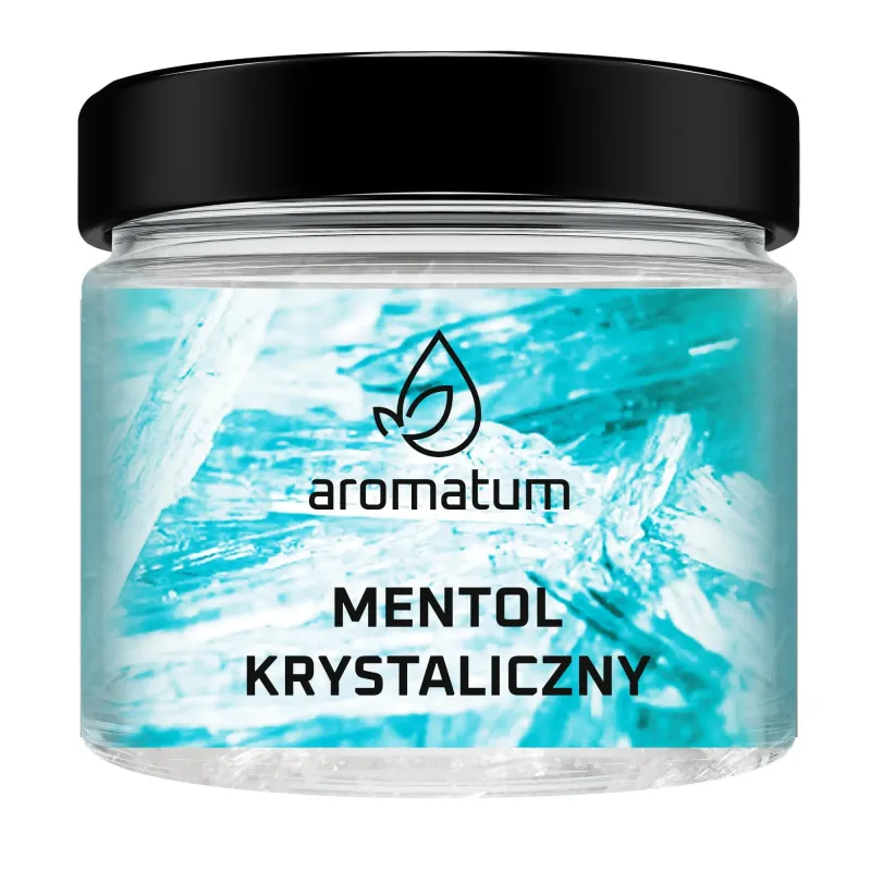 Mentol krystaliczny Aromatum, kryształki do sauny i kąpieli 100 g