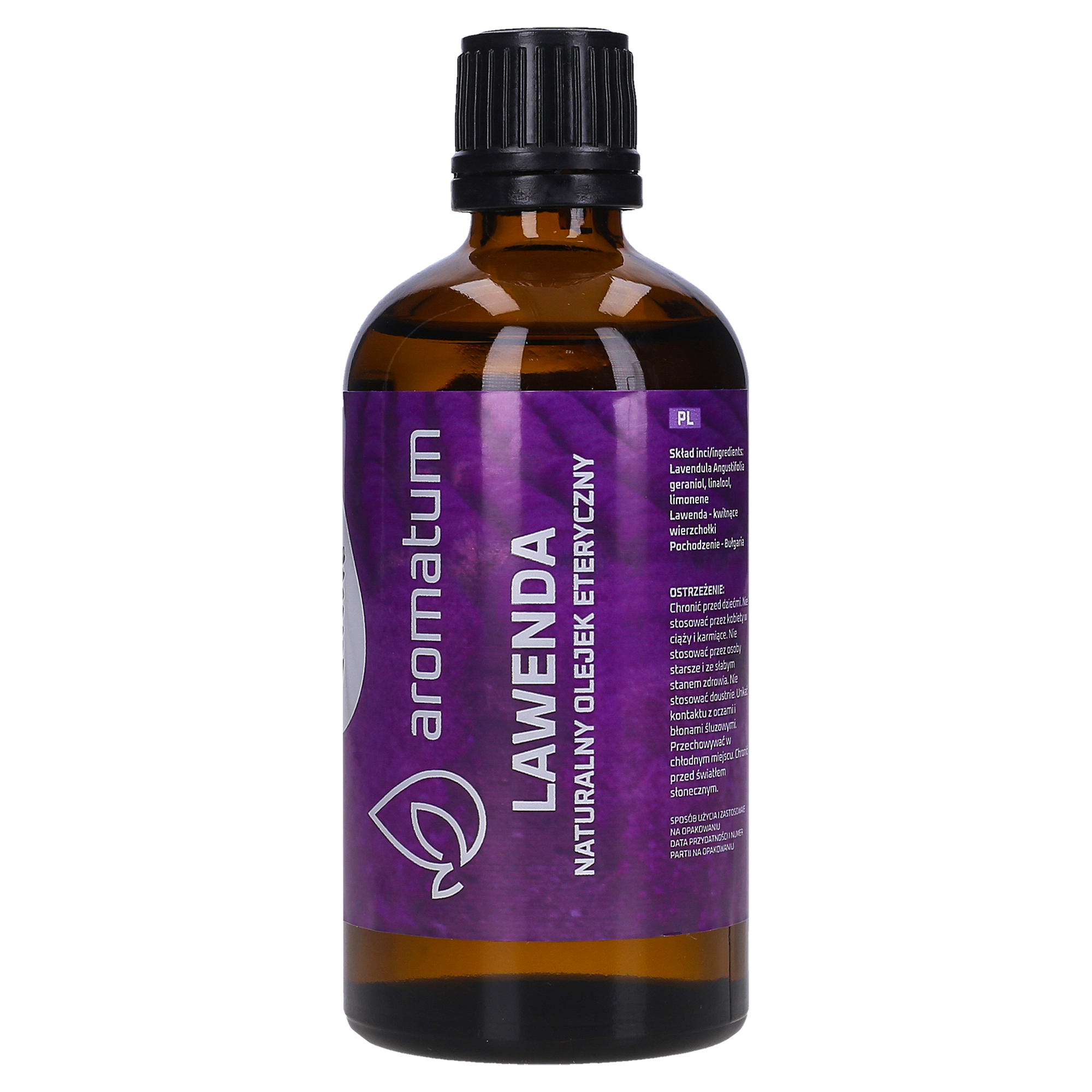Naturalny olejek eteryczny lawenda Aromatum 100 ml