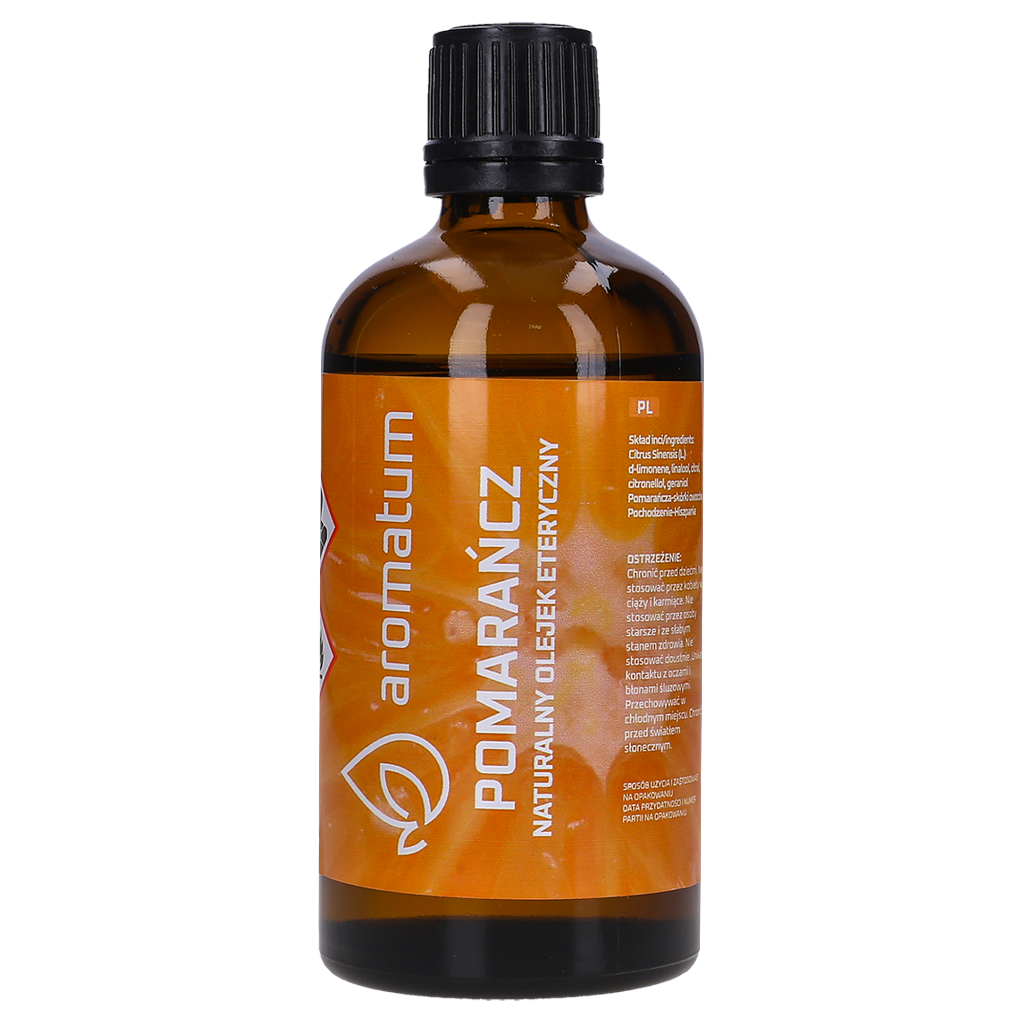 Olejek eteryczny Aromatum pomarańcza 100 ml