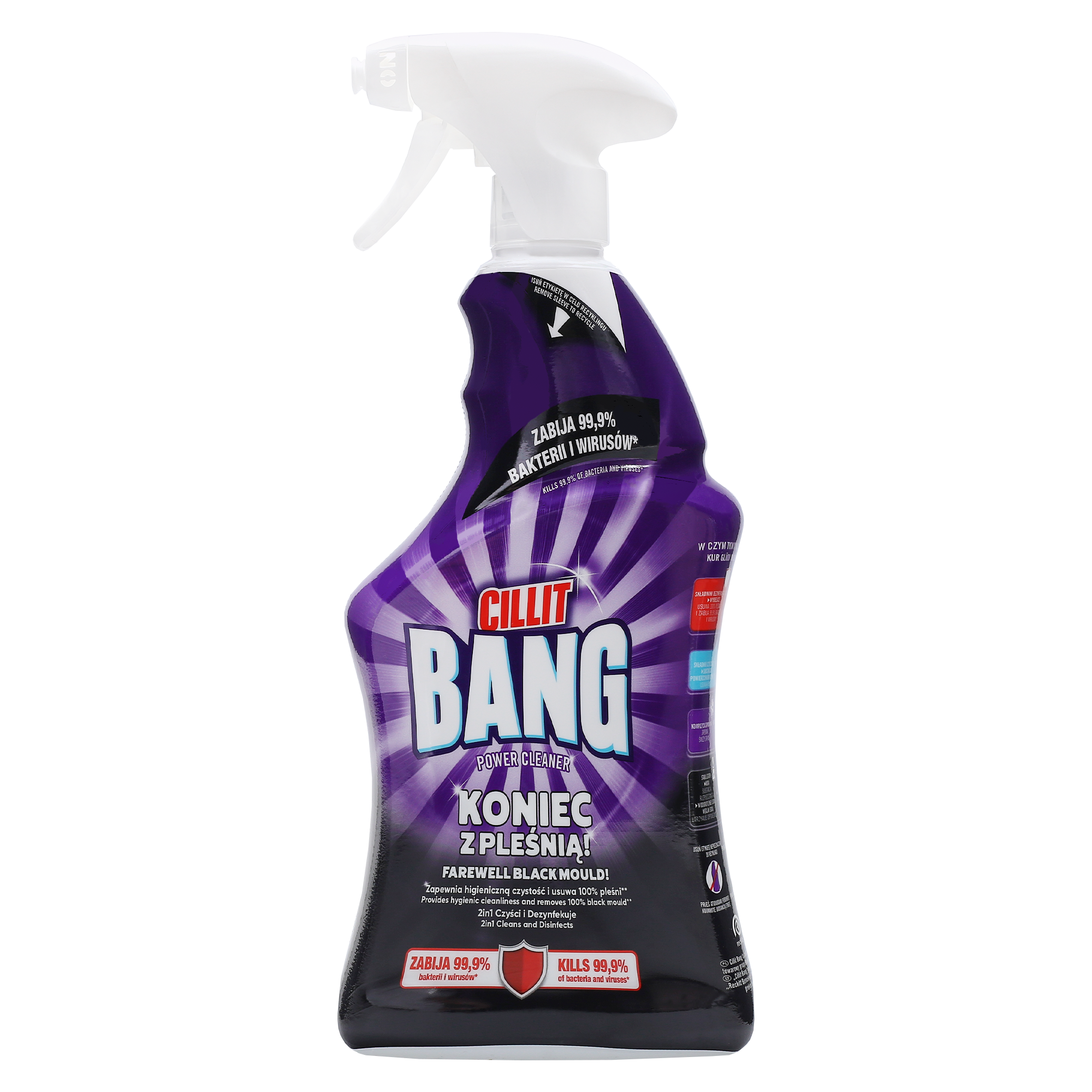 Cillit Bang Koniec z Pleśnią 750 ml- spay do usuwania pleśni w łazience