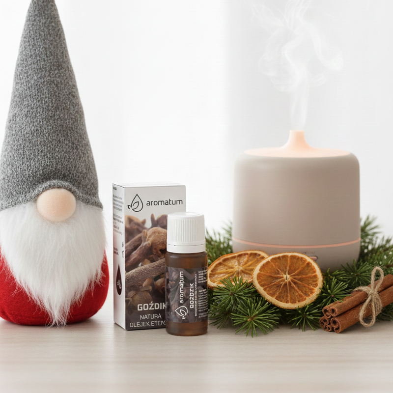 Świąteczny olejek eteryczny goździk Aromatum 12 ml