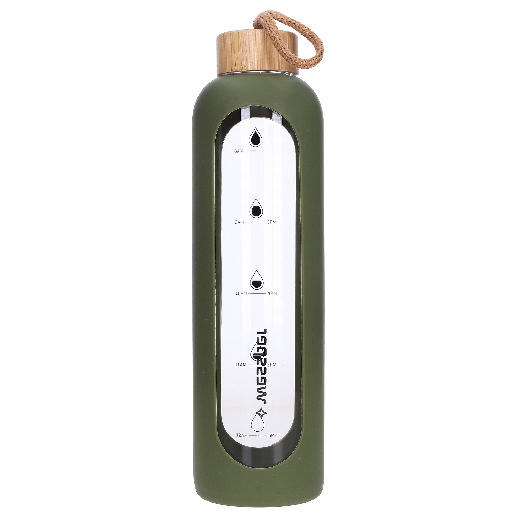 Szklana butelka motywacyjna Wessper ActiveMax Crystalline