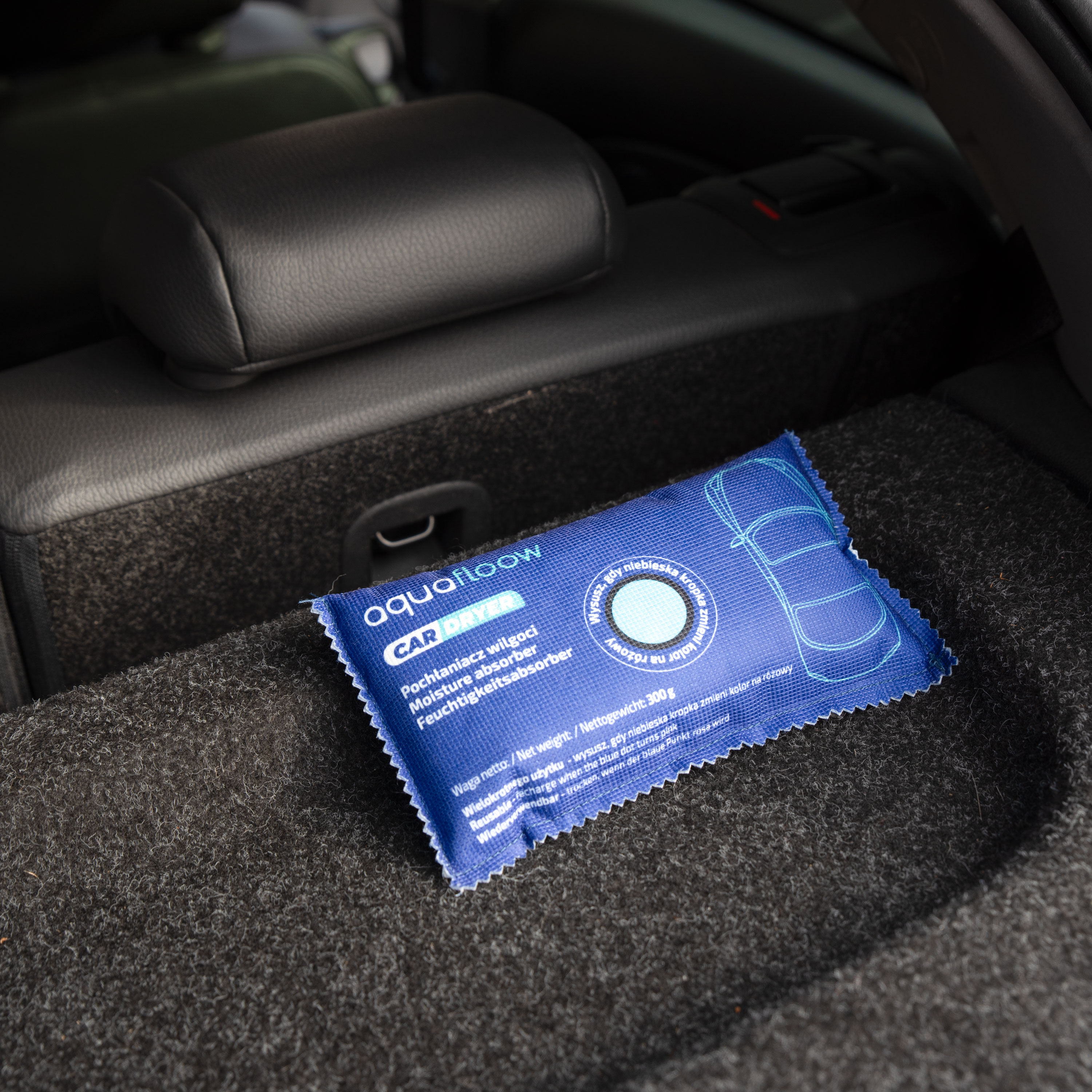 Pochłaniacz wilgoci Aquafloow Car Dryer do samochodu 300 g