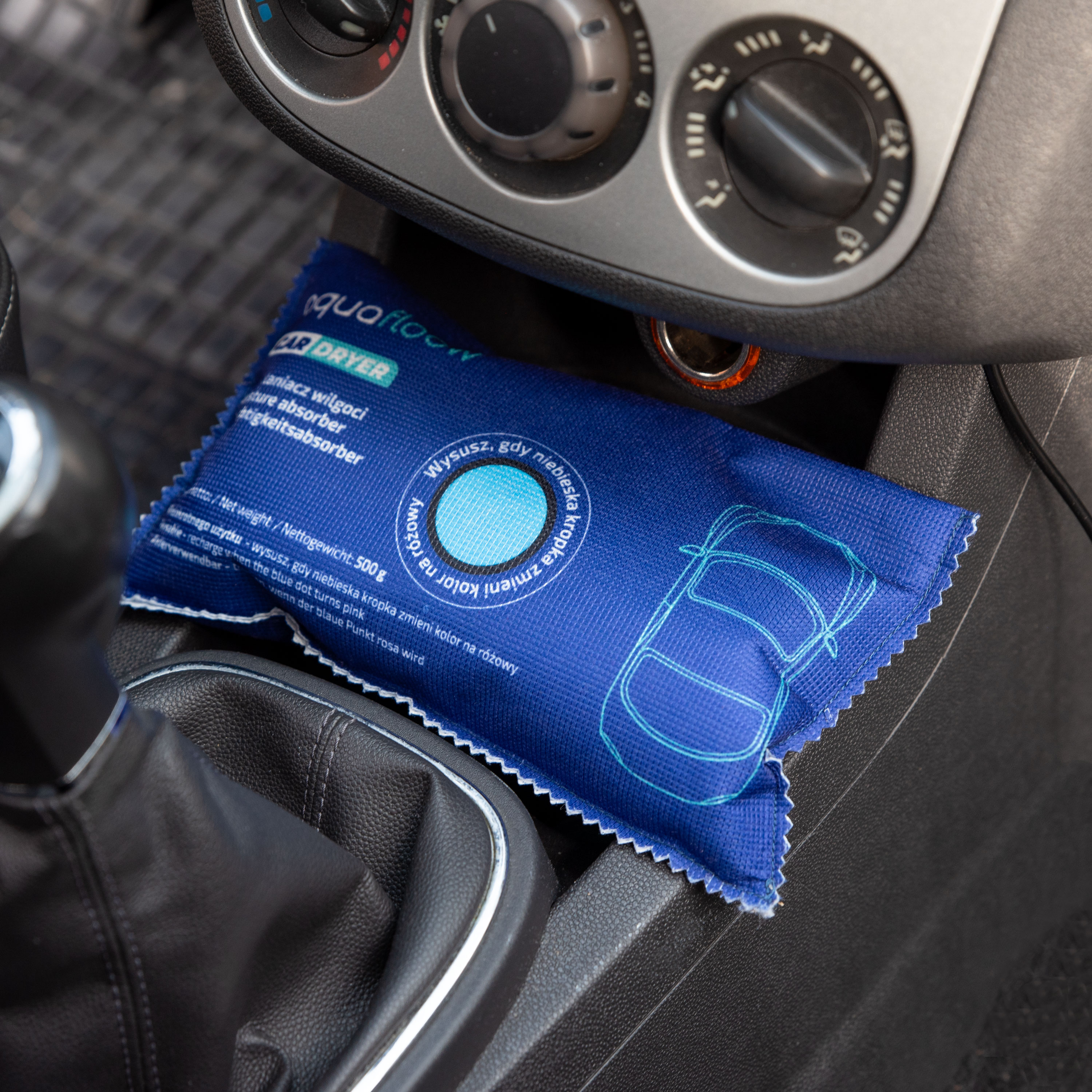 Pochłaniacz wilgoci Aquafloow Car Dryer do samochodu 500 g