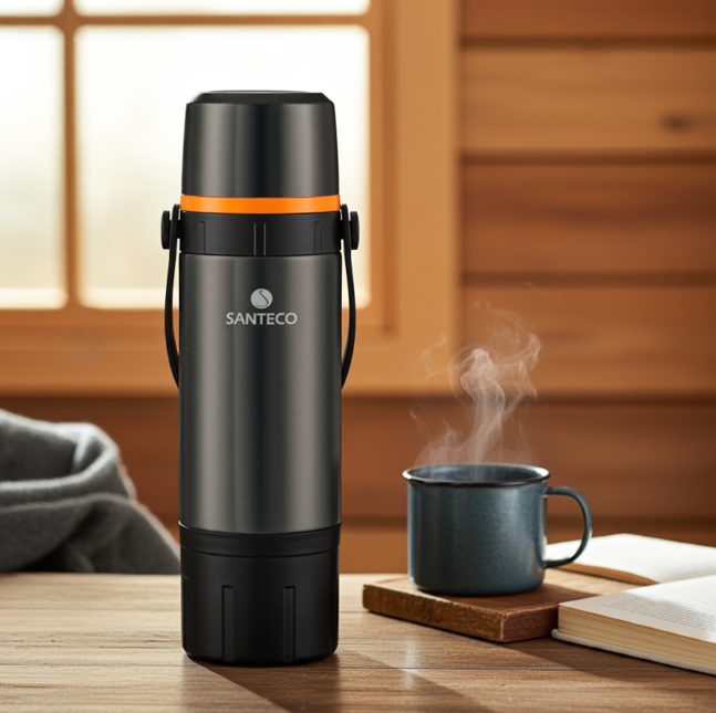 Termos Santeco Kafe szary 650 ml