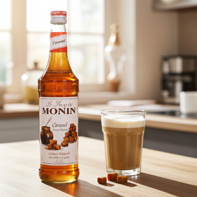 Syrop Monin Caramel o smaku karmelowym