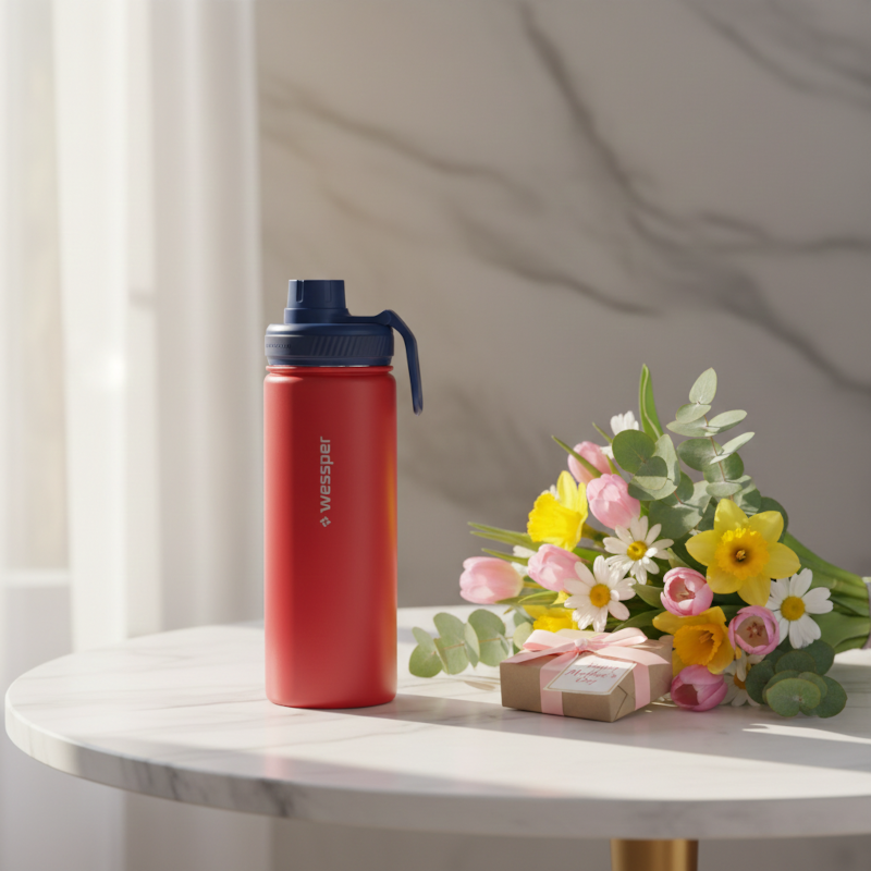 Wessper B3 Thermosteel 0,5 l – Butelka Termiczna Deep Red