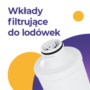 Wkłady filtrujące do lodówek