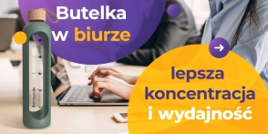 Butelka w biurze – lepsza koncentracja i wydajność 