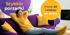 Sprzątanie po pracy. Odzyskaj wieczór dla siebie.