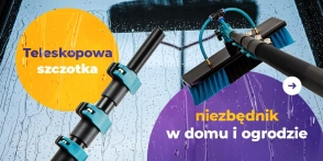Szczotka teleskopowa Sillar – uniwersalne zastosowanie w domu i ogrodzie