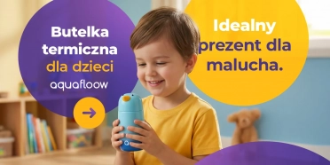 Butelka termiczna dla dzieci Aquafloow – idealny prezent dla malucha 