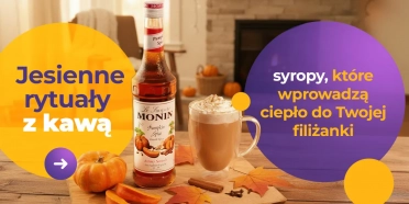 Jesienne rytuały z kawą – syropy, które wprowadzą ciepło do Twojej filiżanki 