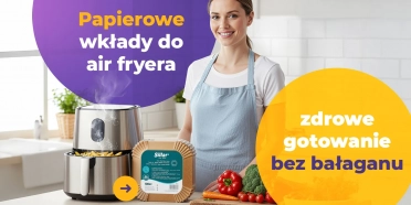 Papierowe wkłady do air fryera – zdrowe gotowanie bez bałaganu